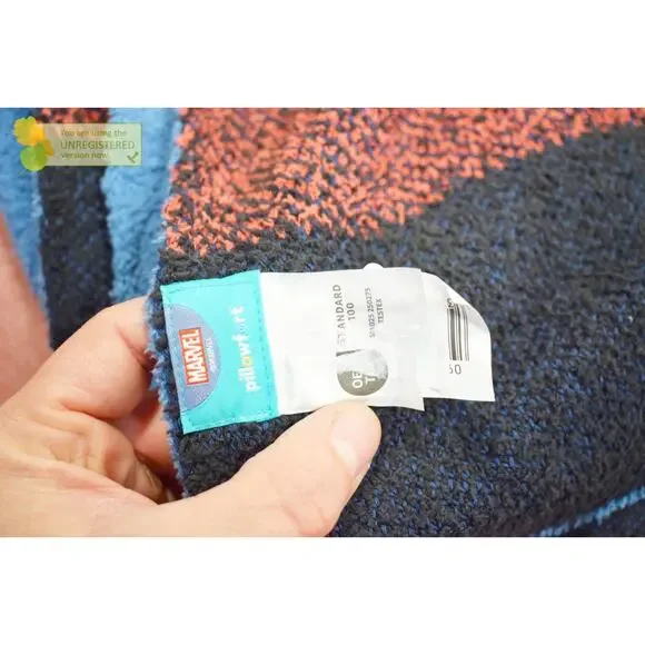 Pillowfort Marvel Spider-Man Mask Knit Kids' 48x58" Throw Blanket - Picture 4 of 5